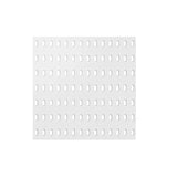 Popxstar Pegboard Wall Panels Pegboard Wall Organizer Mounting Display Diy Pegboard Kit Tool Storage Panel Board Rack Bathroom Kitchen