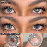 1 Pair Colored Contact Lenses Gray Pupils Lenses Blue Contacts Brown Beauty Makeup Lenses Yearly Green Eye Color Lenses