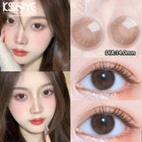 Popxstar  1 Pair Myopia Color Lenses for Eyes with Prescription  Natural Eyes Contacts Lenses Wearing Comfort Yearly Fast Shipping