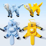 Dog Raincoat Reflective Waterproof Overalls Pet Jumpsuit Clothes for Small Medium Dogs Chihuahua Outdoor Waterproof Rain Wear