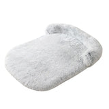 Fluffy Dog Bed Mat Dog Cat Sofa Winter Warm Pet Orthopedic Sleeping Bed for Portable Pet cat House Washable Pet Kennel Puppy Pad