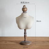 Popxstar Necklace Display Stand Jewelry Earing Ring Display Chain Bust Stand Scarf Holder Mannequin Model Ornament Bedroom Decoration