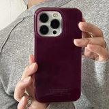 Retro Grape Purple Pattern Phone Case For iPhone 17 16 15 14 13 12 11 Pro Max XS X XR 7 8 Plus 16E Air Shockproof TPU Back Cover