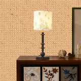 Popxstar Chinese Style Bamboo Mat Pattern Self-adhesive Wallpaper Retro Style Restaurant and Study Imitation Bamboo Woven PVC Wallpaper