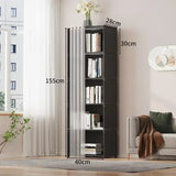 Popxstar Dustproof Wardrobe 6/5 Layers High Capacity Bedroom Open Storage Cabinet Simple Assembly Partition Bookshelf Closet Organizer