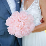 5 Simulated peonies, Artificial flowers for living room and bedroom decoration, Holding flowers for wedding parties
