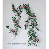 Popxstar  Realistic Artificial Rose Vine for Home, Wedding, Party,Artificial Outdoor Flowers,Hanging Artificial Flower,Flower Wall