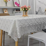 PVC Printed Square Tablecloth Waterproof Oil Resistant Washable Table Cloth Home Minimalist Dining Table Coffee Tables Cover