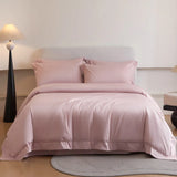Popxstar  Solid Color Hotel Style Luxury Bedding Set 600TC Egyptian Cotton Single Queen King Size Duvet Cover Flat/Fitted Sheet Pillowcase