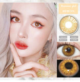 Popxstar 1 Pair Color Contact Lenses for Eyes Natural Lenses Brown Lenses Beauty Fashion Blue Lenses Green Eye Contact