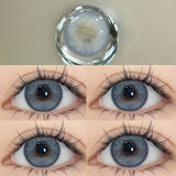 1Pair Blue Eye Lenses Contact Lenses for Eyes Color with Diopters Myopia 0 to -8.00 Degree High Quality Korean Lenses