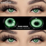 New Red Lenses Halloween Colored Contact Lenses Cosplay Pink Eyes Lens Anime Eyes Blue Green Makeup Contact Purple Lens