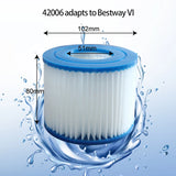 Popxstar Swimming Pool Filter Replacement Filter Cartridge for Spa Dirt Remover Spare Strainer Element Pool Accessories