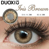 Popxstar  1 Pair Contact Lens with Colorful Degree Brown Lens Eyes Colored Graduated Pupils Circle Lenses Beauty Lenses Natural New