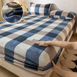 Popxstar Soft Plush Warm Mattress Cover Winter Velvet Material Fitted Sheet Thickened Warm Bed Cover Mattress Protector Multiple Sizes