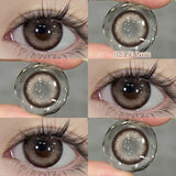 Popxstar  New Green Contact Lenses Beauty Eye lenses Myopia Color Contact Lenses for Eyes Natural Color Pupils Blue Lens 2pcs/pair