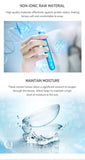 Popxstar  2Pcs Blue Eye Korean Lenses Fashion Anime Color Contact Lenses for Eyes With Diopters Prescription Beauty Pupil Makeup