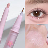 Popxstar Glitter Diamond Eyeliner Pencil Highlighter Glitter Eye Shadow Lying Silkworm Pen Makeup Beauty Female Cosmetic Korean Make Up