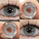 Natural Colored Contact Lenses Fashion Blue Eyes Lenses Gray Beautiful Pupils High Quality Brown Makeup Eyes Contacts