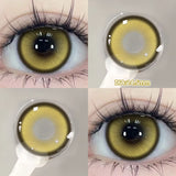 Popxstar  2PCS Halloween Myopia Contact Lenses Cosplay Colored Contact Lenses Prescription Lens Natural Pupils Eye Color Lenses