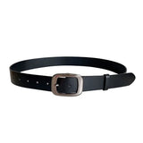 Popxstar Belt Women's New Retro American Niche Student Decoration Jeans with Versatile Black Casual Trend Belt