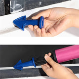 Popxstar 3PCS Caulk Nozzle Applicator Silicone Caulking Tools Kit, Sealant Nozzle Caulking Epoxy Piston Nozzle Accessories