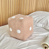 Popxstar 20cm ins creative simple home decoration pillow fun simulation dice plush toy sofa cushion floor mat