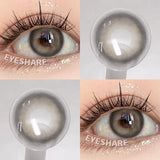 1 Pair Color Contact Eye Color Lenses Makeup Natural Brown Lens Cosmetics Gray Eyes Lenses Woman Makeup Blue Beauty Con
