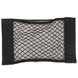 Popxstar  Elastic Storage Net Pocket Home Kitchen Cabinet Door Adhesive Sundries Bags Trunk Pocket with Nylon Fastener Tape Car Organizer