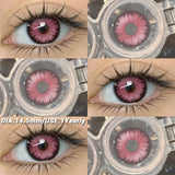 Popxstar  Purple Anime Cosplay Contact Lenses for Eyes Halloween Lenses Anime Accessories Lenses Role playing contact lenses