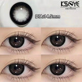 Popxstar  1 Pair High Quality Color Contact Lenses with Diopter Myopia Eyes Contacts Lens Beauty Pupil Makeup Yearly Fast Shipping