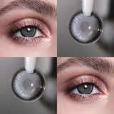 Contact Lenses Cosmetic Brown Gray Softlens Kawaii Contacts for Eye Beauty Makeup