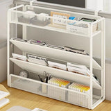 Hanging Mount Document Organization Stand Desktop Vertical Mail Paper Folder Holder Rack Desk File Organizer Mesh Magazine Rack