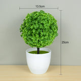Popxstar Artificial Plants Bonsai Small Tree Pot Fake Plant Flowers Potted Ornaments For Home Room Table Decoration Hotel Garden Decor