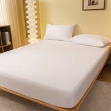 Popxstar 1 Piece of Solid Color Matte Bed Sheet, Solid Color Bed Cover for Bedroom, Bedding (excluding Pillowcases)