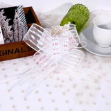 Popxstar  100 Stks/partij 1.8/3/5Cm Gift Verpakking Pull Bow Linten Cadeau Inpakken Wedding Party Decoration Pullbows