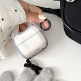 Popxstar  Creative Simple Style Candy Colour Gradient Transparent Acrylic Silicone Headphone Cover Case For AirPods 1 2 3 4 Pro 2 Fundas