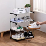 Popxstar Shoe Rack Multi Layered And Space Saving Shoe Rack For Simple Household Storage And Storage Three And Four Layer Shoe Racks