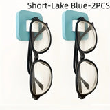Popxstar Wooden Wall Mounted Sunglasses Storage Rack Eyeglass Organizer Holder Self-adhesive Glasses Hanger  Sunglass Hook Storage Gifts