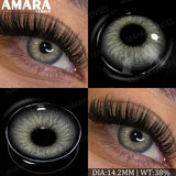 Popxstar  Fashion Colored Contact Lenses Natural Brown Eye Lens Gray Contact Eye Lenses Blue Lenses Contacts for Dark Eyes