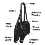 Legs Hip Support Dog Lift Harness Adjustable arthrosis support for dog leg brace for torn acl Breathable elbow hygroma protector