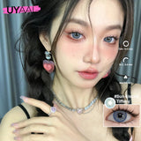 NEW Color Contact Lenses for Eyes Cosmetics Blue Contact Lenses Brown High Quality Natural Contact Lenses Gray  Lenses