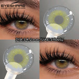Popxstar Natural Brown Lenses Eyes Colored Cosmetic Contact Lens Blue Gray Eye Lens Green Eyes Contacts Yearly  Beauty Pupils