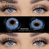 Popxstar 1 Pair Colored Contact Lenses Blue Eye Contact  Fashion Blue Lenses Green Lenses Colored YearlyPupils Fast Shipping
