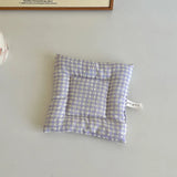 Popxstar  Home Decoration Coasters Dining Tables Square Insulation Pads Handmade Fabrics Heat-resistant Coffee Shop Tabletop Decoration