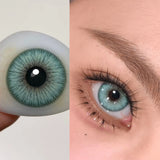 Graded 1pair Color Contact Lenses Mixblood Softlens 12months