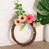 Popxstar 8-30CM Ramadan Decoration Eid Murbark Wedding Wreaths Decoration Garland Material Rattan Wreath DIY Wreath Party