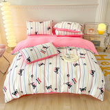 Popxstar  100% Cotton Duvet Cover Comforter cover Floral Style Bedding Quilt Cover housse de couette Bedclothes Bedspread 150x200 220x240