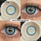Color Contact Eye Color Lenses Makeup Natural Black Lens Cosmetics Blue Eyes Lenses Woman Makeup Brown Beauty Contacts