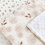 Popxstar 100*100cm Newborn Blanket Warm And Comfortable Pure Cotton Blanket Provides Soft Comfort For Newborn Babies